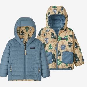 Patagonia Baby Reversible Down Sweater Hoody 5t